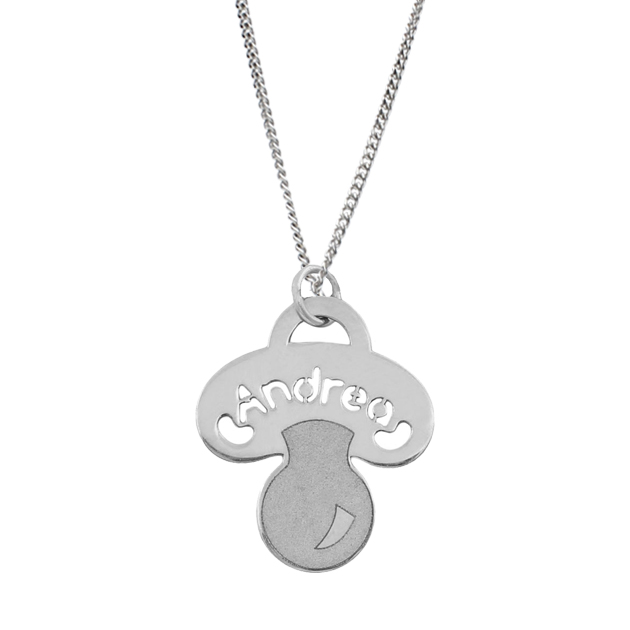Colgante chupete personalizado con nombre - Imagen 3