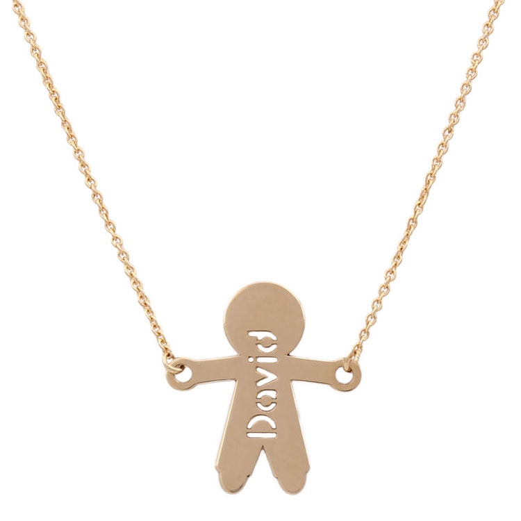 Gargantilla niño con nombre