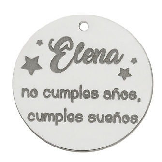 No cumples años, cumples sueños personalizable