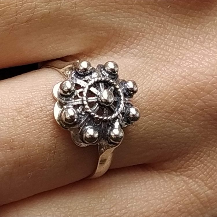 Anillo botón charro clásico - Imagen 3