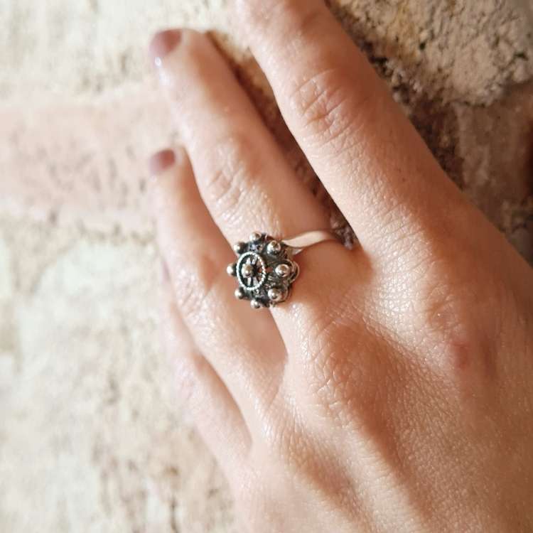 Anillo botón charro clásico - Imagen 4