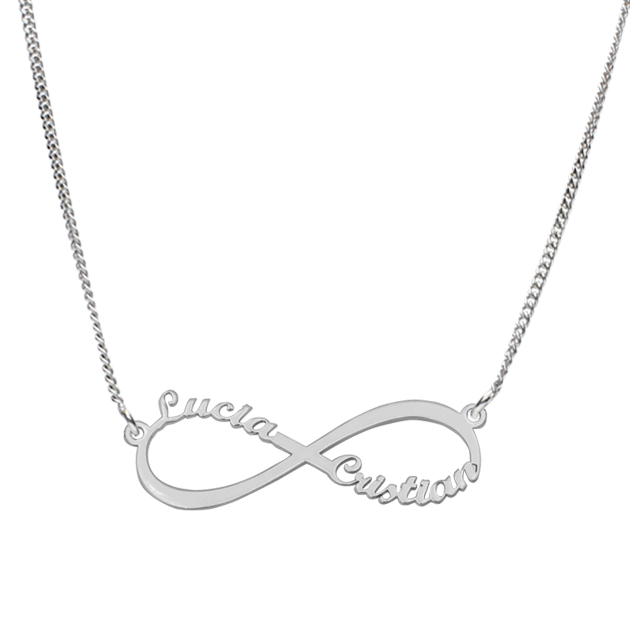 Gargantilla infinito con nombres - Imagen 2