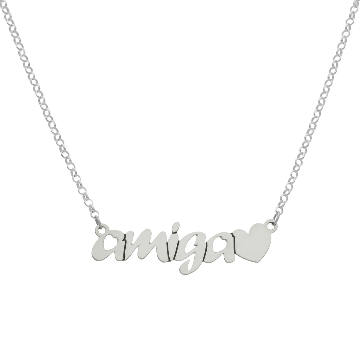 Gargantilla amiga con corazón - Imagen 3