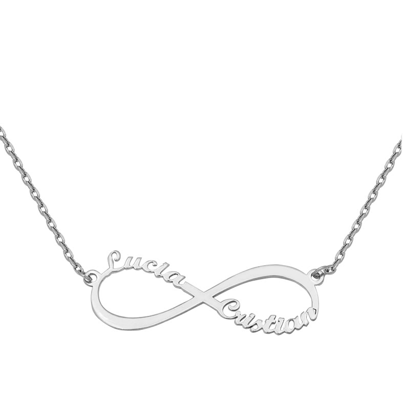 Gargantilla infinito con nombres - Imagen 3