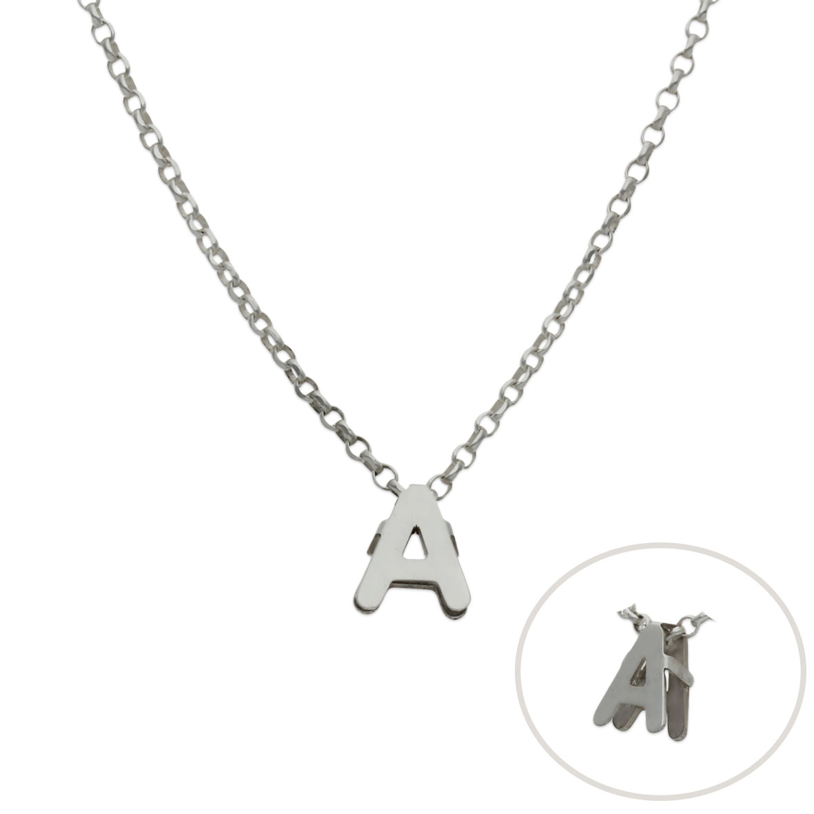 Gargantilla con letra inicial