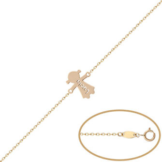 Pulsera con niña personalizable