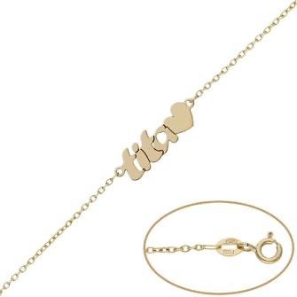 Pulsera tita + corazón