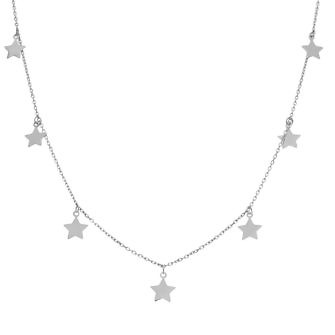 Gargantilla plata charms estrella