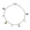 Pulsera/Tobillera circulos + piedras