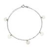 Pulsera/Tobillera con mini charms circulos
