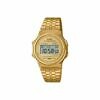 Reloj Casio vintage redondo dorado