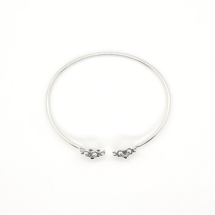 Brazalete tubo dos botones charros - Imagen 7