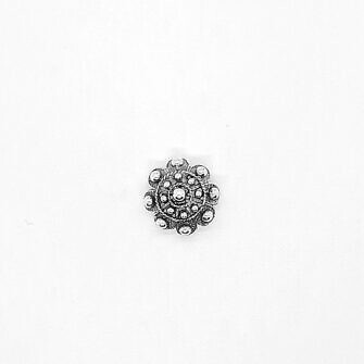 Pin Botón Charro en plata de ley 14 mm