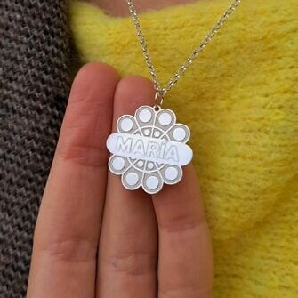 Botón Charro Personalizado Plata