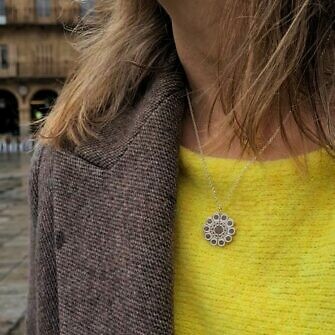 Colgante Botón Charro Personalizable Plaza mayor de Salamanca