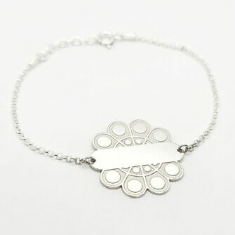 Pulsera Botón Charro Personalizada nombre ciudad coordenadas frase Salamanca Vitigudino Ciudad Rodrigo Santa Marta Béjar Peñaranda Alba de Tormes La Alberca Mogarraz 25 mm