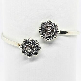 Brazalete Charro Media Caña pulsera de Salamanca icono pulsera rígida juvenil dos botones charros