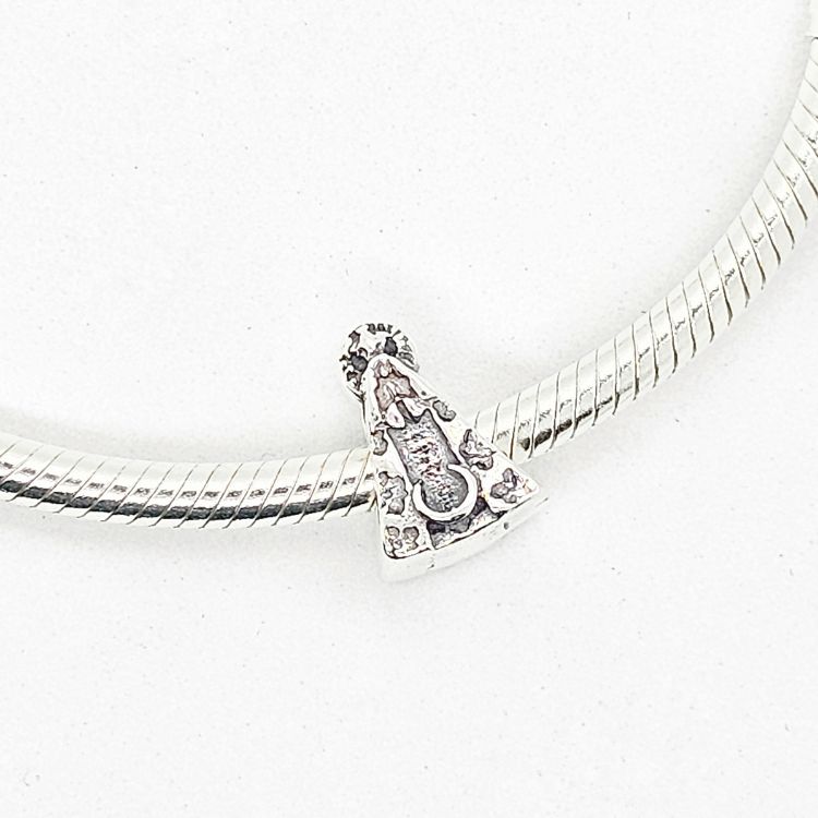 Abalorio Virgen del Socorro Vitigudino para Pulsera Pandora con pulsera
