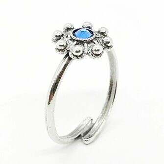 Anillo Charro Pequeño Color Cristal aberto Salamanca