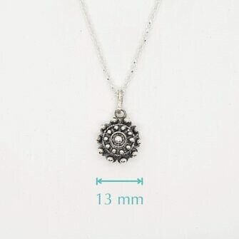 Colgante Charro Plata Clásico 13 mm de Salamanca