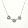 Gargantilla Charra 3 Botones plata de ley collar de Salamanca filigrana Charra Charro