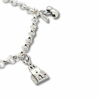 Pulsera de Mieza Iglesia y Cerezas