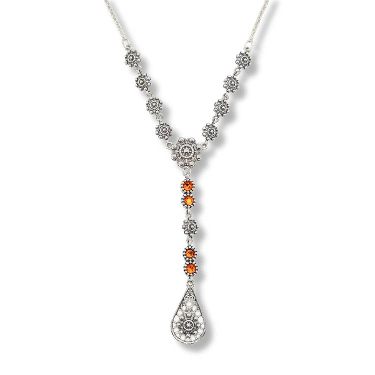 Collar Charro Constelación Naranja
