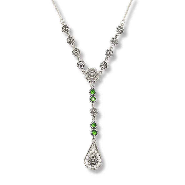 Collar Charro Constelación Verde Manzana