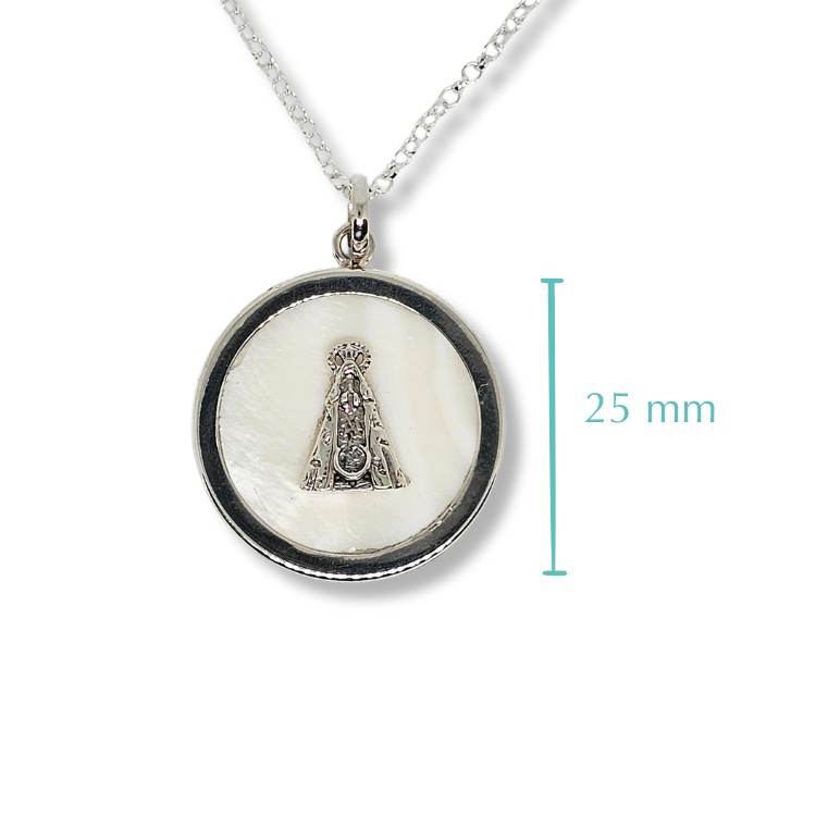 Medalla Virgen del Socorro Plata y Oro